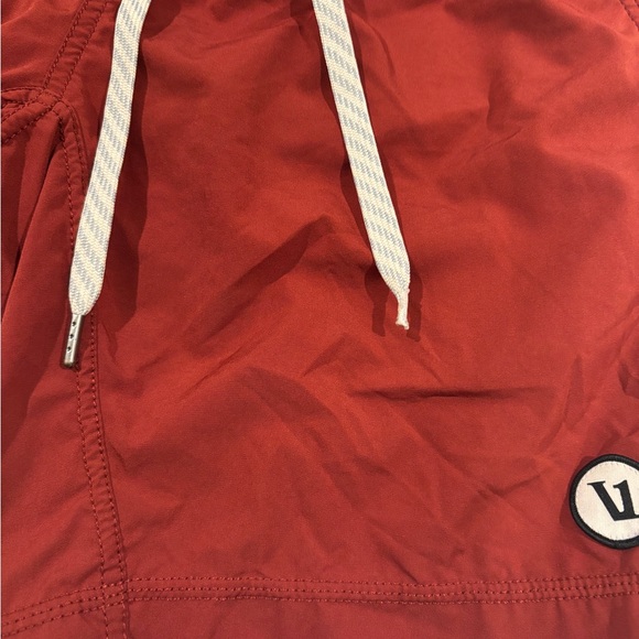 Vuori Men's Red Swim Shorts - Picture 6 of 8